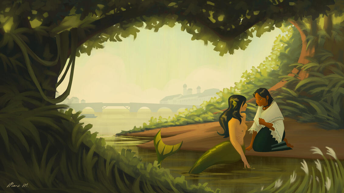 "The Lovers" Guest Art for Studio Heartbreak